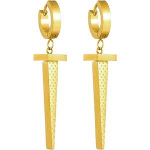 Awl Gold Dangle Statement Vintage Cute Long Summer Earring for Women Jewelry